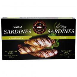 SARDINE GRILLÉE A L’HUILE...