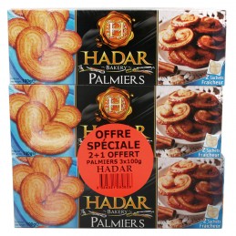 LOT 3 PALMIERS HADAR 300g...