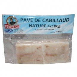 CABILLAUD PAVÉ NATURE 400g...