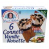 GLACE EN CORNETS KLP PAR 6  SOJA VANILLE NOISETTE *6 RAV ELMALEH       R