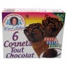 GLACE EN CORNETS KLP PAR 6  SOJA TOUT CHOCOLAT *6 BADATZ BETH YOSSEF