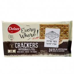 CRACKERS FARINE COMPLET...