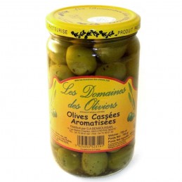 OLIVES CASSEES AROMATISEES...