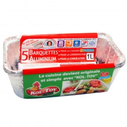 BARQUETTES ALUMINIUM 1L...